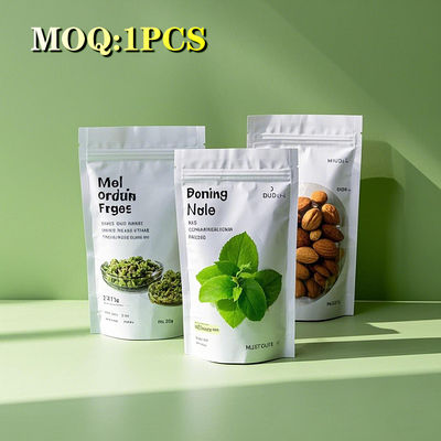 Цветная печать матовый пользовательский 90г травяной чай упаковка Стоять вверх мешок