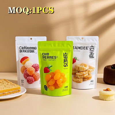 Напечатанные по заказу 7g 14g 28g голографические специальные формы с резкой резьбой мешки Mylar 3,5g Cali Pack Pouch With Ziplock