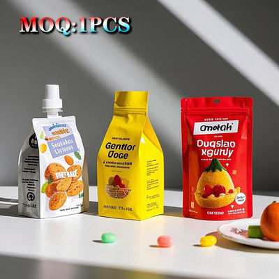 Оптовая продажа на заказ Напечатанные прочные пищевые изделия герметичные детские резиновые конфеты с резкой резьбой 3,5 Mylar мешки