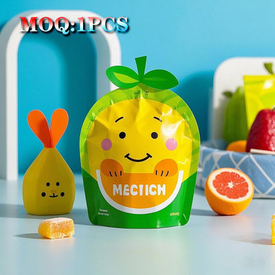 Заказные мешки Mylar с резкой резьбой Ziplock специальной формы пластиковые детские 3,5г.