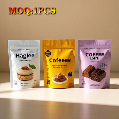 Custom Logo Прозрачный / прозрачный / матовый / замороженный самозапечатывающийся прочный Zip Lock пищевые пластиковые пакеты