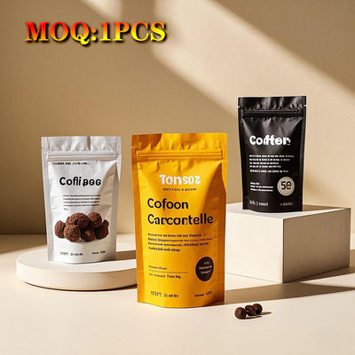 Специально напечатанная блестящая шутка, без запаха, с перезамыкающейся резьбой, с тремя боками, плоская мешка Майлар.