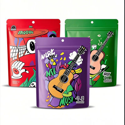 Премиальные многослойные мешки Mylar для упаковки кофейных/чайных/закусочных орехов - многоразовый дизайн печати