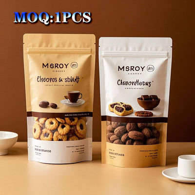 FDA-соответствующая упаковка Mylar Stand-Up Zip-Lock Closure HD Custom Printing & Micro-Portion 1/8oz Вместимость для отбора проб гурманов