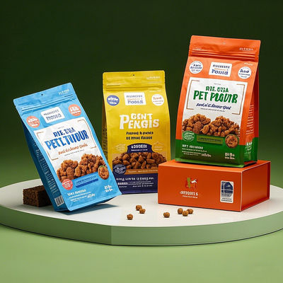 Фабрика детских замок мешок прямой настраиваемый барьер для упаковки пищи для домашних животных