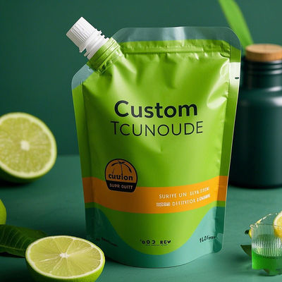 Stand-Up Spout Pouch Manufacturer | Custom Leakproof & Resealable Packaging for Liquids/Powder/Chemicals | Multi-Layer Barrier Food Grade Material