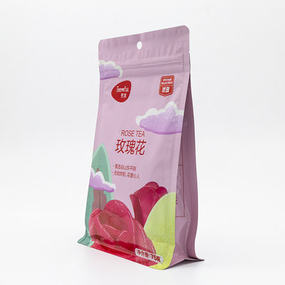 FDA Certified Standing Bag Flat Bottom Leak-proof Design & High Barrier Material Custom Logo Size Printing Bulk Order Discount Для кофе / закусок / орехов