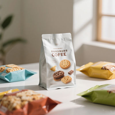 Устойчивое матовое отделение Mylar Pouch Retail Display