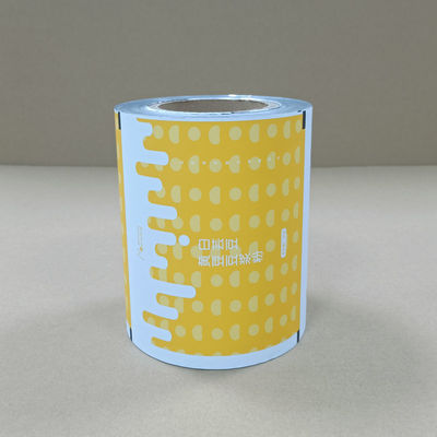 Пищевая продукция многослойная PET/AL/PE порошкообразная упаковочная пленка на заказ Размеры Устойчивая к влаге и сертифицированная ISO для кофе/молочного порошка/молочного моющего средства