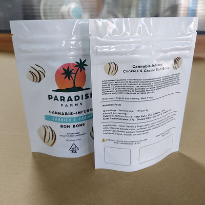 Детская герметичная рюкзак на заказ печатная композитная упаковка для продуктов питания / конфеты / орехов экологически чистый дизайн