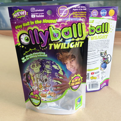 Поднимите сумки с резьбой Продовольственная упаковка с высоким барьерным и влагостойким дизайном