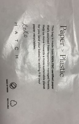 Эко-Chic упаковка естественно настраиваемые биоразлагаемые бумажные пакеты с ярким брендом