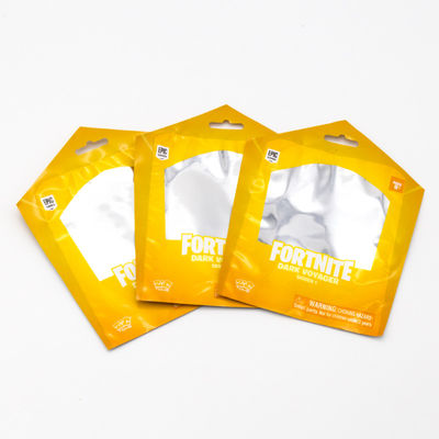 Привлекательные индивидуальные пакеты для игрушек из ПВХ / OPP / PP с печатью логотипа, упаковка для игрушек