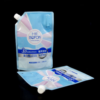 1L моющее средство угловой вытяжной мешок ПЭТ AL PE ламинированный протекающий широкий сосуд