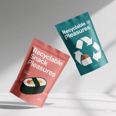 Переработанные майларовые пакеты с сертификатом GRS | 30% содержание PCR и углеродно-нейтральное производство