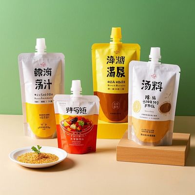 Заказные пластиковые мешки для выделения пищевой упаковки мешок для упаковки пищевых продуктов пластиковый алюминиевый фольга Mylar мешок Stand Up Pouch Doypack для молочного сока