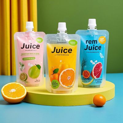 Специальная упаковка жидкого сока Стойные вытяжные пакеты