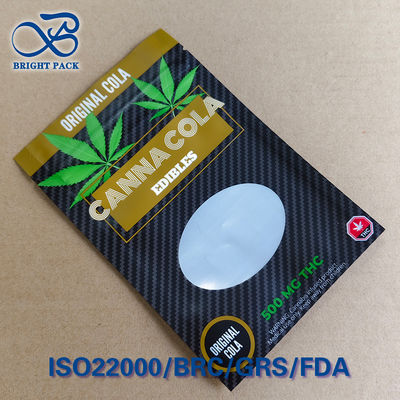 Высокопроницаемая детская упаковка с окном - слой алюминиевой фольги и кислородной стойкостью