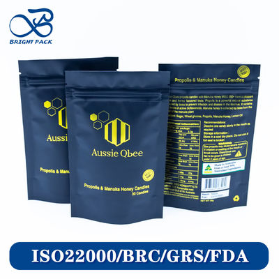 Премиум-пакеты дой-пак для упаковки конфет с индивидуальной печатью бренда. Скидки при оптовых заказах.