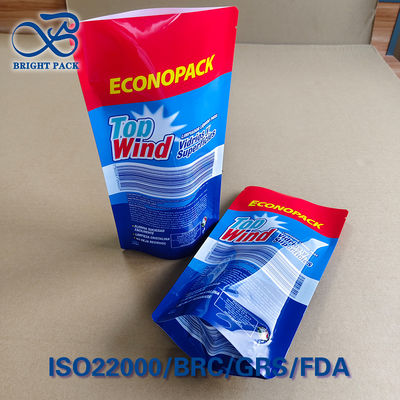 30% RPET Stand-up pouch для очистки стекла GRS Certified Heavy Metal-free EU REACH