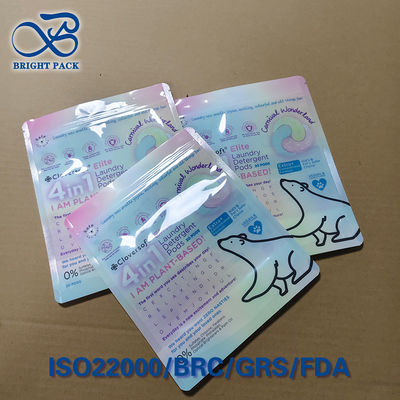 Заказная перерабатываемая сумка для стирки 4-в-1 10-цветной гравировки