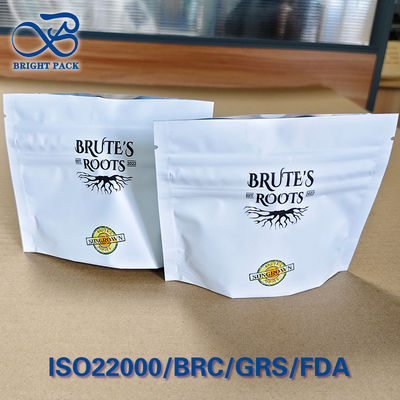 Детский пакет с защитой от детей с минималистичным принтом, замком Push-Twist, соответствующий ISO 8316, индивидуальный дизайн