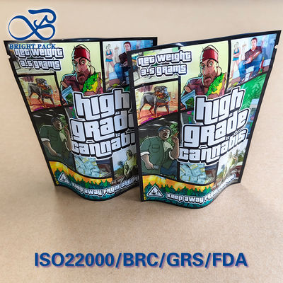 GTA Tribal Print Child-Resistant Pouch ISO 8317 Push-Twist Lock ≤0.3mm Точность гравировки