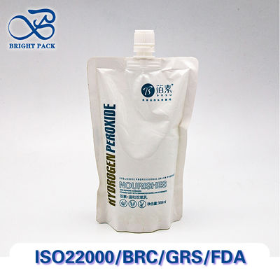 Герметичные пакеты с носиком для упаковки косметических средств с возможностью индивидуальной печати, выбора материалов и размеров носика.