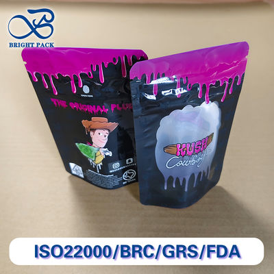 Печать высокой четкости, настраиваемая графика, пакеты с защитой от детей и видимым окном для упаковки фармацевтических препаратов.