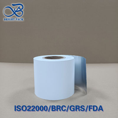 Рулон ламинированной пленки из нейлона/ПЭ, устойчивый к проколам, 35N, сертифицирован FDA/ISO22000