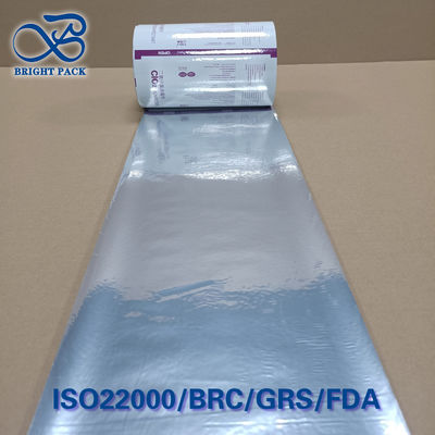PET/AL/PE ClO2 Дезинфицирующая пленка 0,05 OTR Барьерная и светозащитная для химической стабильности