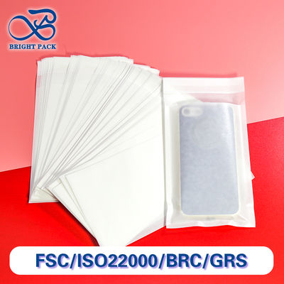 Запечатанные на заказ стеклянные бумажные пакеты с самозапечатывающимся закрытием