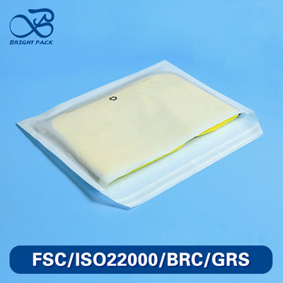 Экологически чистые 100% разлагаемые прозрачные бумажные пакеты для футболки, носков