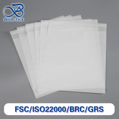 100% полностью биоразлагаемые белые прозрачные бумажные пакеты для упаковки носков
