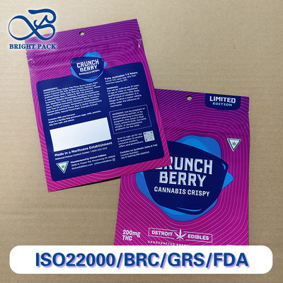 Премиум сертификат CR детские сумки с закрытием циппом настраиваемая печать прочная и перекрываемая