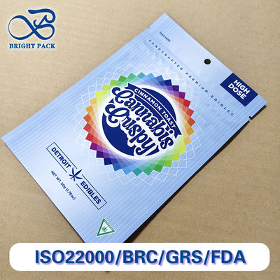 Сертифицированные детские мешки Многослойная композитная упаковка с герметичной печатью на заказ Размеры Толщина Печать CPSC ISO для фармацевтики