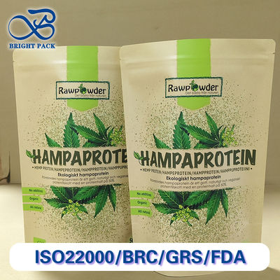 Премиальные крафт-пакеты дой-пак с полиэтиленовым покрытием, пищевой допуск, печать по заказу, экологичные, штабелируемые