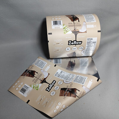 Пленка для упаковки с высоким барьером, не имеющая отверстий и устойчивая к пробоям, из BOPP/AL/PE