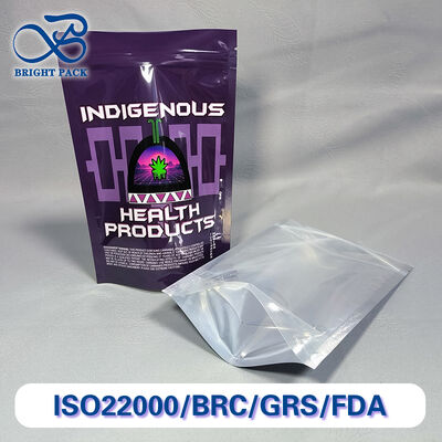 Прозрачное окно Stand Up Zipper Pouch - продемонстрировать качество продукции и укрепить доверие