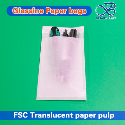 Экологически чистый стеклянный бумажный пакет с маленькими круглыми отверстиями для упаковки футболки и индивидуальной толщины